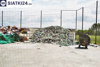 Siatki Nowy Dwór Mazowiecki - Siatka zabezpieczająca wysypisko śmieci dla terenów Nowego Dworu Mazowieckiego